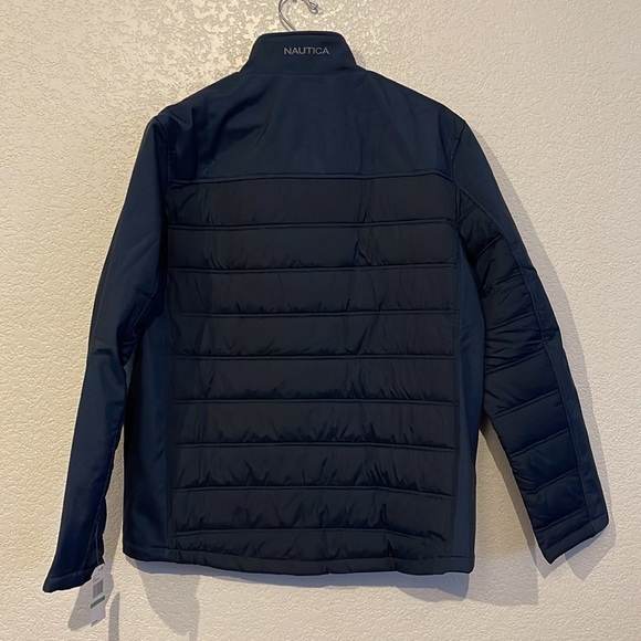 Náutica Mixed-Media Jacket in Color Navy Size L - Picture 9 of 10